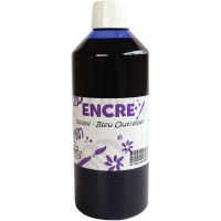 Flacon 500ml d'encre à dessiner, bleu outremer 