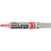 Marqueur effaçable pour tableaux blancs Maxiflo pointe ogive M rouge 