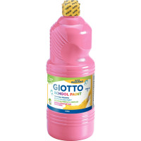 Flacon de 1 Litre de gouache liquide lavable GIOTTO rose 