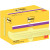 Lot de 12 blocs notes de 90 feuilles Super Sticky post-it, 476 x 476 mm, couleur jaune
