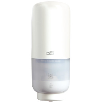 Distributeur de savon TORK S4 SENSOR blanc