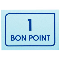 Paquet de 20 planches de 50 bons points 