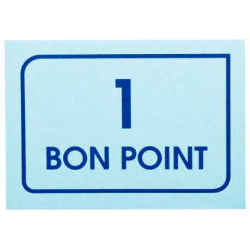 Paquet de 20 planches de 50 bons points