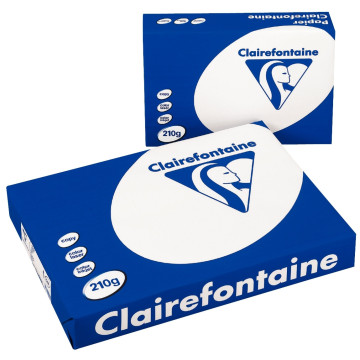 Paquet de 250 feuilles de papier blanc 210g de format A3 CLAIRALFA