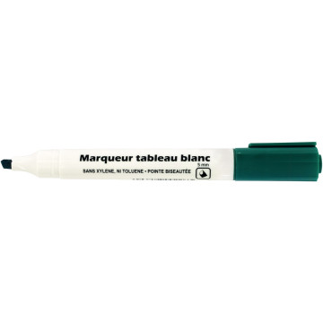 Marqueur tableau blanc pointe biseautée 5mm vert