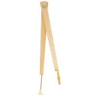 Compas à tableau en bois pour craies modèle avec ventouse dimensions 40 cm 