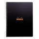 Cahier Notebook Rhodiactive 160 pages, couverture en polypropylène, format A4+, quadrillé 5x5