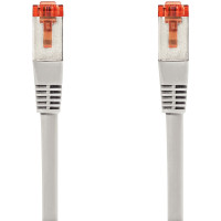 Câble RJ45 droit 6 S/FTP 1 mètre gris 