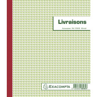 Manifold Bons de livraison NCR format 21 x 18 cm 50 triplicatas autocopiants 