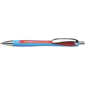 Stylo bille Slider Rave rétractable rouge