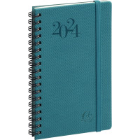 Agenda semainier eurotime 16W Swan bleu canard 