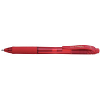 Roller Energel BL107 pointe 0,7mm rétractable rouge 