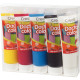 Lot de 5 tubes de 250 ml de gouache concentrée assortis 