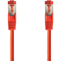 Câble RJ45 droit 6 S/FTP 3 mètres rouge 