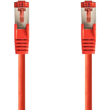 Câble RJ45 droit 6 S/FTP 3 mètres rouge