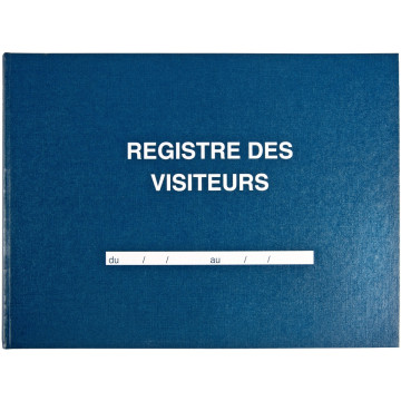 Registre des visiteurs