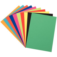 Paquet de 250 feuilles à dessin de couleurs 35X50 250G 