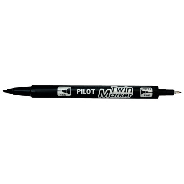 Marqueur permanent Twin Marker noir