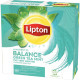 Boite de 100 sachets de thé LIPTON vert menthe