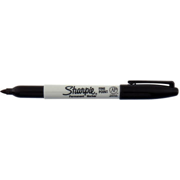 Marqueur Sharpie ogive pointe fine noir