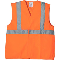 Gilet haute visibilité orange taille L/XL 