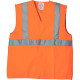 Gilet haute visibilité orange taille L/XL