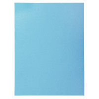 Paquet de 50 chemises 2 rabats 210g format 24x32 cm bleu 