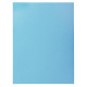 Paquet de 50 chemises 2 rabats 210g format 24x32 cm bleu 