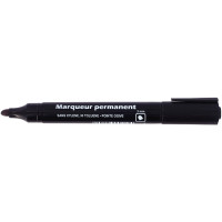 Marqueur permanent pointe ogive 3mm noir 