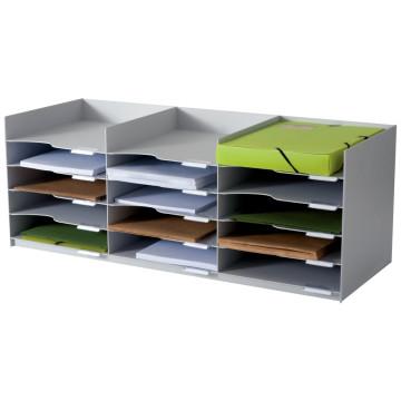 Bloc 15 cases 24x32 gris