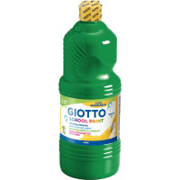 Flacon de 1L de gouache liquide lavable GIOTTO, vert foncé 