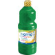 Flacon de 1L de gouache liquide lavable GIOTTO, vert foncé