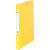 Boîte de classement en carte grainée, dos de 25 mm, coloris jaune