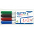 Etui 4 feutres tableau blanc pointe moyenne ogive assortis
