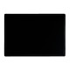Sous main en PVC noir, format 50x63 cm