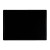 Sous main en PVC noir, format 50x63 cm
