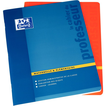 Cahier du professeur 100 pages, format 24x32 cm