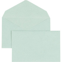 Boîte de 500 enveloppes élection recyclées bleues 90x140 80 g/m² 