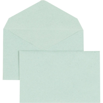 Boîte de 500 enveloppes élection recyclées bleues 90x140 80 g/m²