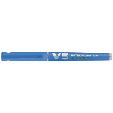 Roller rechargeable V5 0,5mm bleu