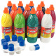Lot de 12 flacons 1L de gouache Néfertari Baby + palette 
