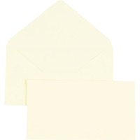 Boîte de 500 enveloppes élection jaunes 90x140 80 g/m² 