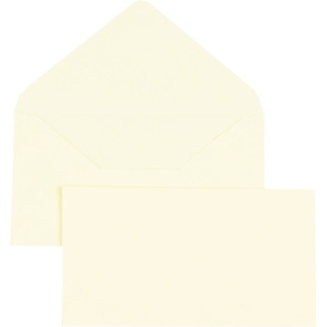 Boîte de 500 enveloppes élection jaunes 90x140 80 g/m²