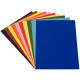 Paquet de 24 feuilles papier dessin couleur format 50 x 65 cm 160 g couleurs vives assorties 