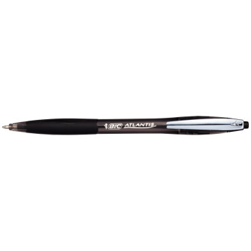 Stylo Atlantis Soft rétractable noir