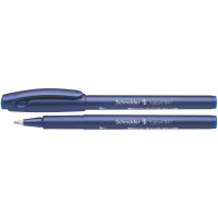 Roller pointe plastique encre liquide 0,5mm bleu 