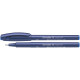 Roller pointe plastique encre liquide 0,5mm bleu 