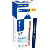 Ecopack 20 rollers V7 rouge dont 4 offerts 