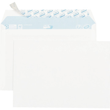 Boîte de 70 enveloppes blanches C5 162x229 80g/m² bande siliconée