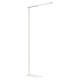 Lampadaire Mauljet réglable blanc 